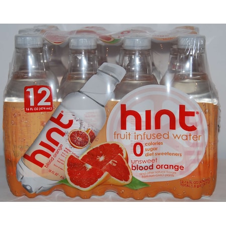 Hint Hint Blood Orange Essence Water, PK12 HINT-BO